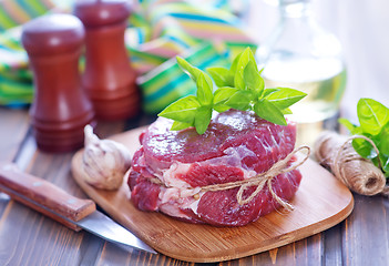 Image showing raw meat