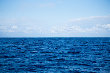 Image showing Seascape and sky