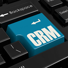 Image showing CRM,  Business Concept