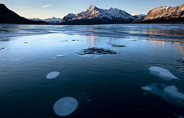 Image showing Abraham Lake Winter