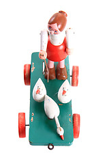 Image showing old wooden toy 