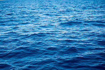 Image showing Blue sea water