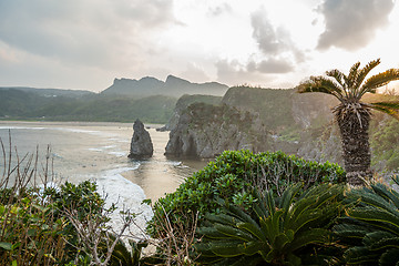 Image showing Cape Hedo, Okinawa