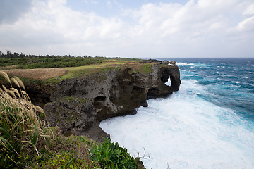 Image showing Manza Cape in Okinawa, Japan