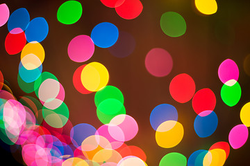 Image showing Defocused bokeh lights