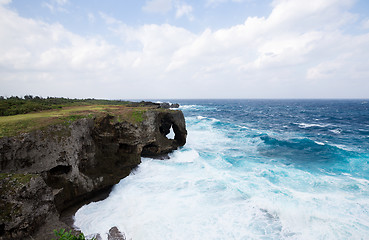 Image showing Manza Cape in okinawa