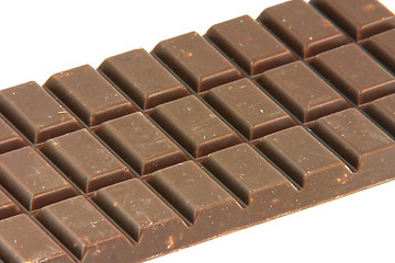 Image showing abstract chocolate bar