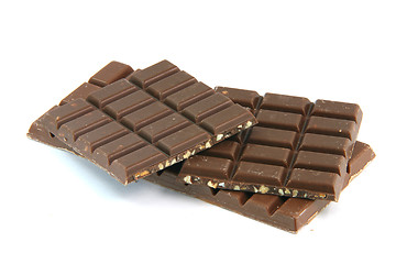 Image showing two chocolates isolated