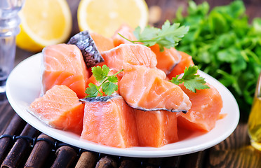 Image showing red salmon 