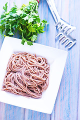 Image showing boiled soba