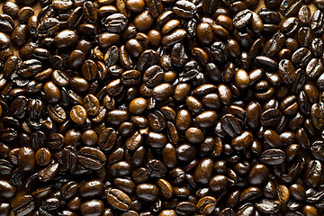 Image showing roasted coffee beans