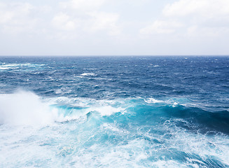 Image showing Sea and wave