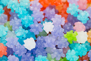 Image showing Japanese candy close up