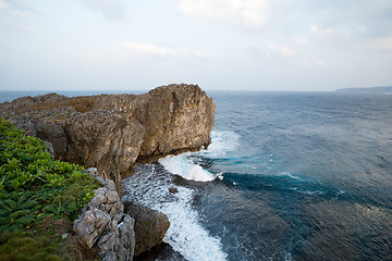Image showing Rocky cliff landscape