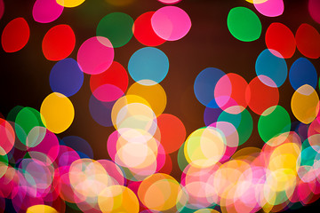 Image showing Bokeh light background