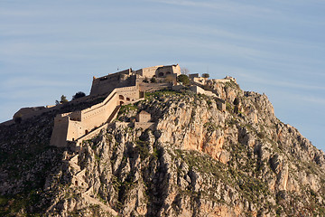 Image showing fort of nafplio