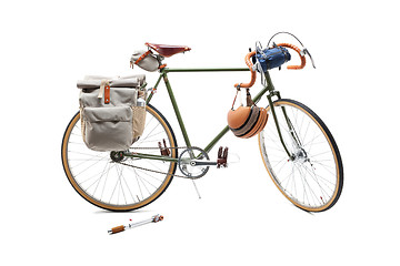 Image showing Vintage road bicycle