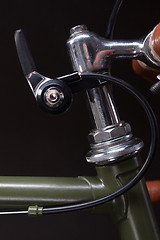 Image showing Vintage speed gear shifter