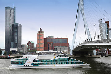 Image showing ROTTERDAM, THE NETHERLANDS - 18 AUGUST: Rotterdam is a city mode