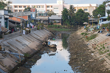 Image showing Water crisis in the Mekong Delta