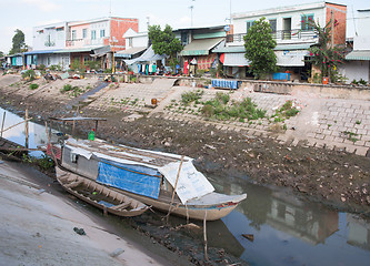 Image showing Water crisis in the Mekong Delta