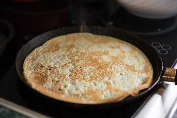 Image showing Fried tasty pancakes 