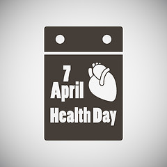 Image showing Health Day Emblem