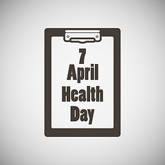 Image showing Health Day Emblem