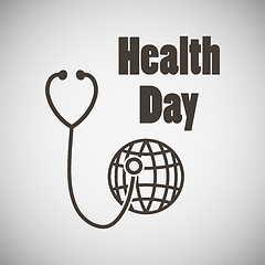 Image showing Health Day Emblem