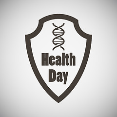 Image showing Health Day Emblem