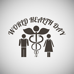 Image showing Health Day Emblem