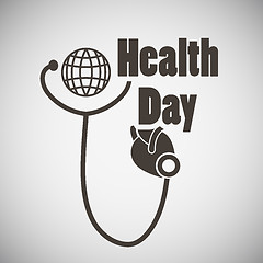 Image showing Health Day Emblem