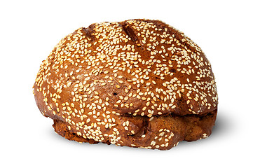 Image showing Rye bread with sesame seeds