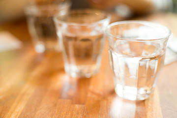 Image showing Water glass