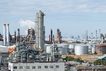 Image showing Industrial factory in kawasaki, Japan