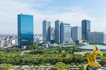 Image showing Osaka city