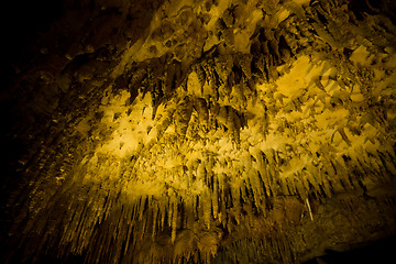 Image showing Stalactites in Gyukusendo Cave