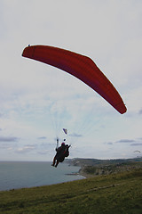 Image showing parachuting