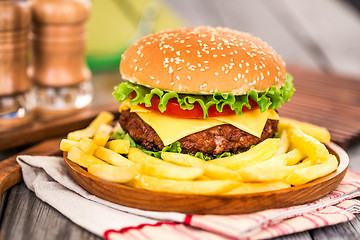 Image showing Burger