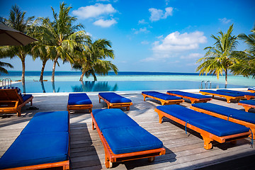 Image showing Maldives beach