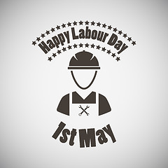 Image showing Labour Day Emblem