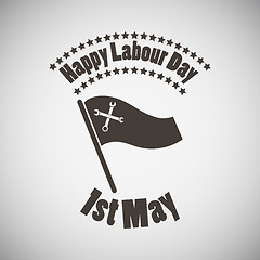 Image showing Labour Day Emblem