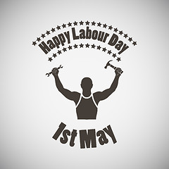 Image showing Labour Day Emblem