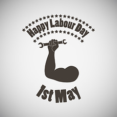 Image showing Labour Day Emblem