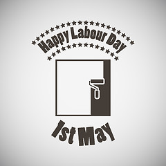 Image showing Labour Day Emblem