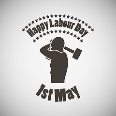 Image showing Labour Day Emblem