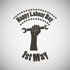 Image showing Labour Day Emblem