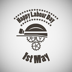 Image showing Labour Day Emblem
