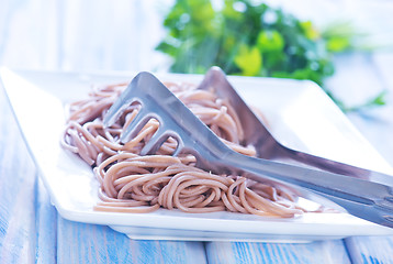 Image showing boiled soba