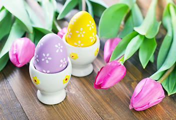 Image showing easter eggs